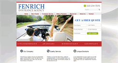Desktop Screenshot of fenrichagency.com